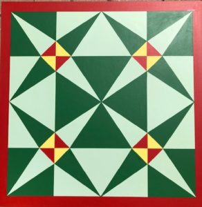 Crossed Canoes Barn Quilt