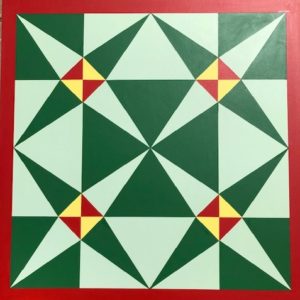 Crossed Canoes Barn Quilt